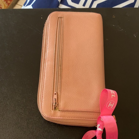 Chanel long wallet/clutch 100% auth w code. - Picture 9 of 12
